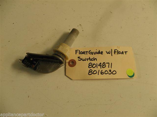 FRIDGIDAIRE DISHWASHER 8014871 8016030 FLOAT GUIDE W/ SWITCH USED PART FRIDGIDAIRE DISHWASHER 8014871 8016030 FLOAT GUIDE W/ SWITCH USED PART
